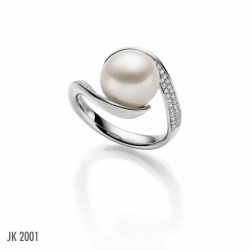 Perelnring-gefasst-Brillant Perelnring-gefasst-Brillant